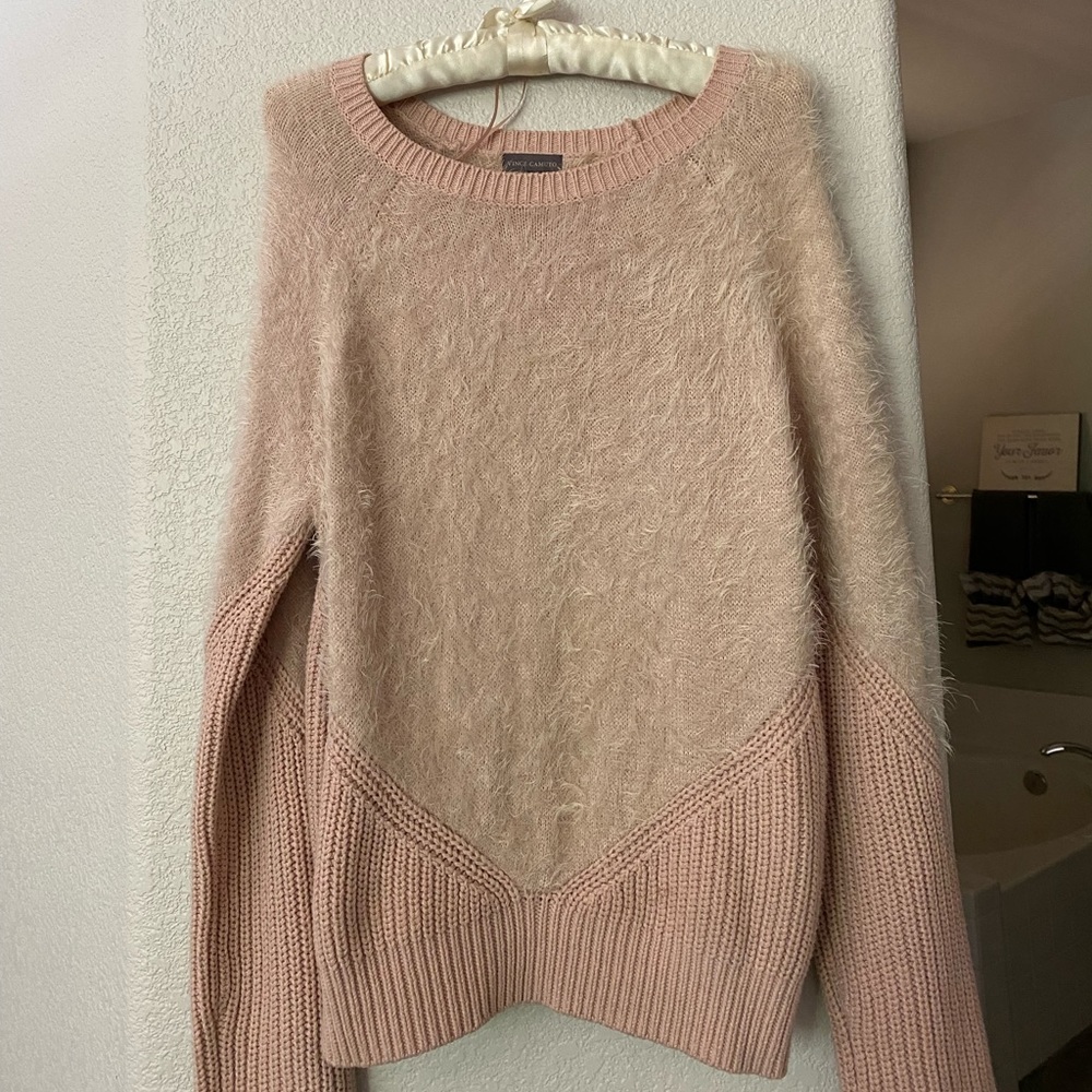 Beautiful pink warm sweater